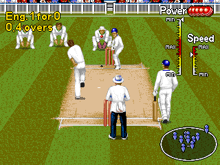 Shane Warne Cricket screenshot 2 for Sega Mega Drive